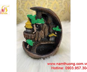 Thác khói xông nụ trầm hương