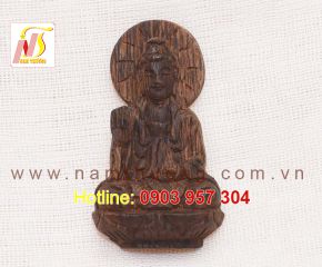 Tượng phật Quan Âm trầm hương